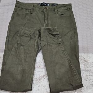 Hollister Olive Green Women's Chinos